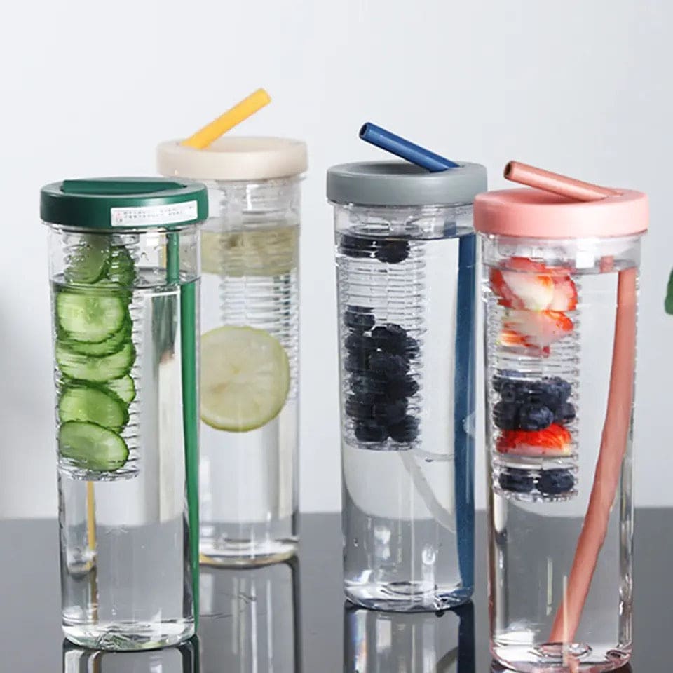Acrylic Infusing Bottle, 700Ml Portable Plastic Water Infusing Bottle with Straw, Fruit Infuser Water Bottle, Portable Sports Juice Bottle, Reusable Sippy Cup, Portable Drinking Bottle With Filter, Durable Drinking Tumbler For Beverage Acrylic Infusing Bottle, 700Ml Portable Plastic Water Infusing Bottle with Straw, Fruit Infuser Water Bottle, Portable Sports Juice Bottle, Reusable Sippy Cup, Portable Drinking Bottle With Filter, Durable Drinking Tumbler For Beverage